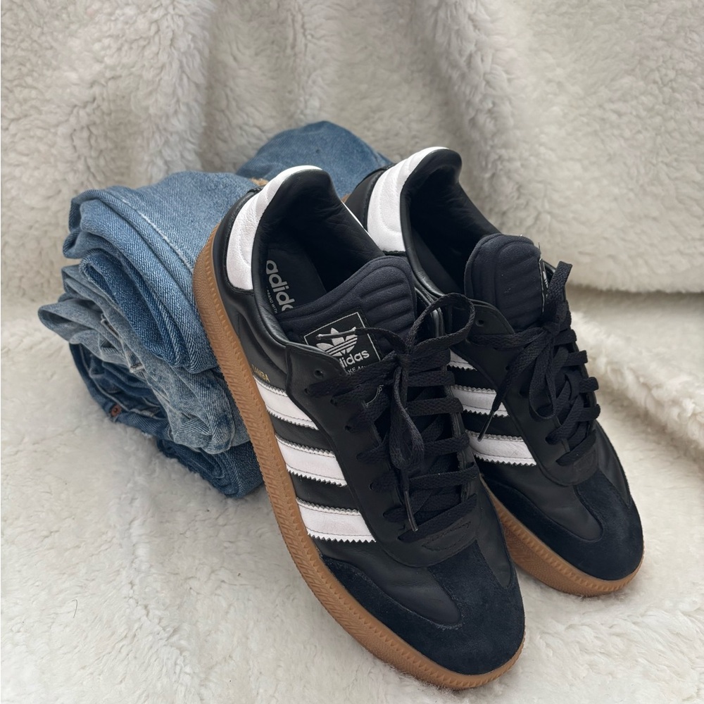 Adidas Samba XLG Men's Black and White Sneakers